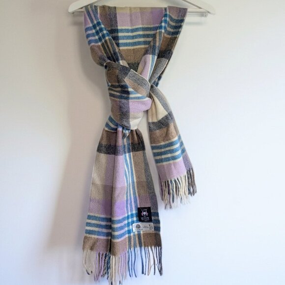 J.Crew x MOON Accessories - UNISEX J.Crew x MOON England Pure Merino Wool Plaid Scarf ✨